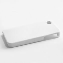 Чехол для 3D сублимации IPhone 4 / 4S, пластик белый матовый