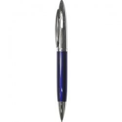 MP908 Ручка с поворотным механизмом синяя металлическая